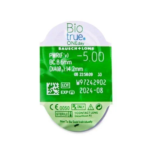 Контактні лінзи Biotrue ONEday