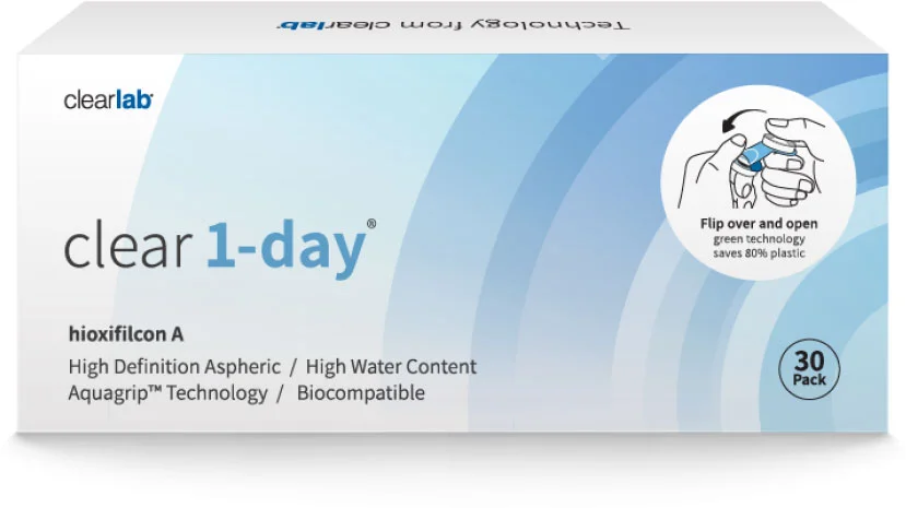 Контактні лінзи Clear 1-day