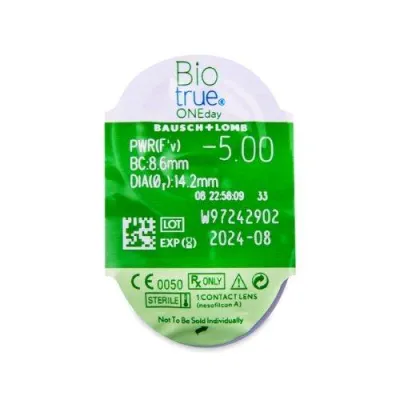 Контактні лінзи Biotrue ONEday