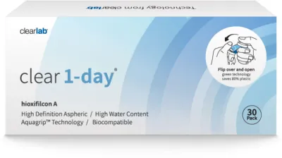 Контактні лінзи Clear 1-day
